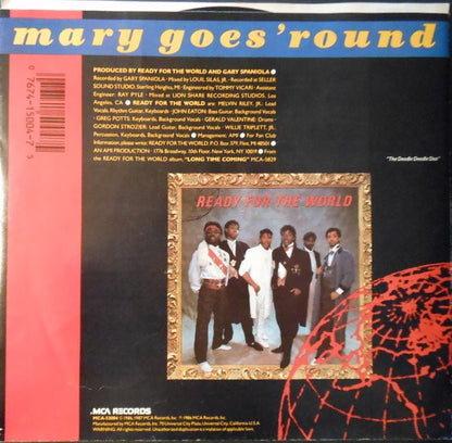 7" Single: Ready For The World - Mary Goes 'Round