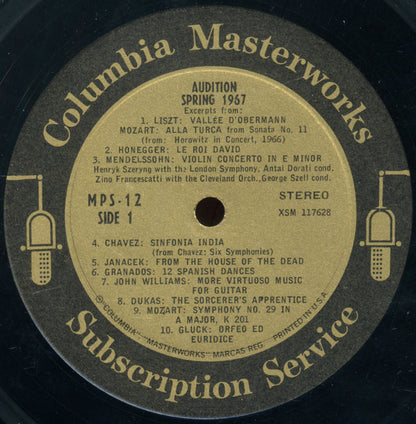 Various - Audition Spring 1967