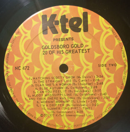 Bobby Goldsboro - Goldsboro Gold