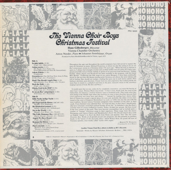 Die Wiener Sängerknaben - Christmas Festival