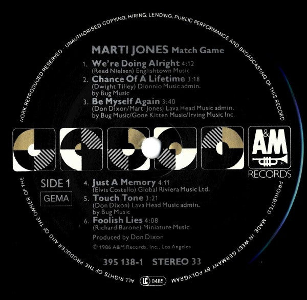 Marti Jones - Match Game