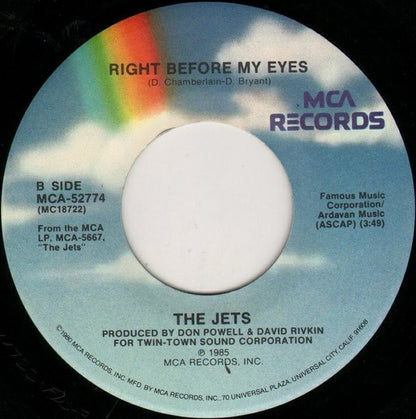 7" Single: The Jets - Crush On You