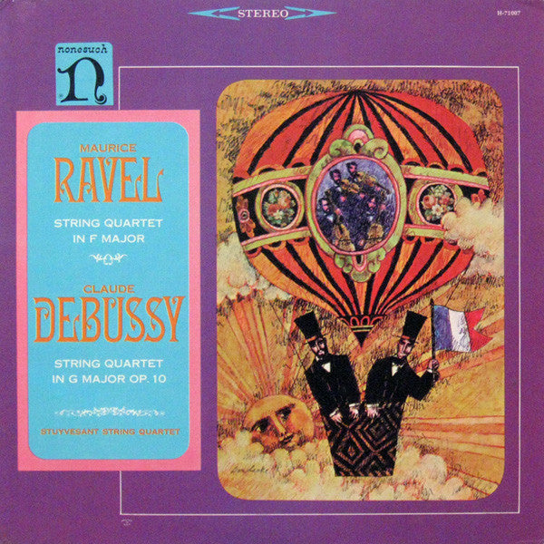 Maurice Ravel, Claude Debussy, The Stuyvesant String Quartet - String Quartet In F Major / String Quartet In G Minor Op. 10