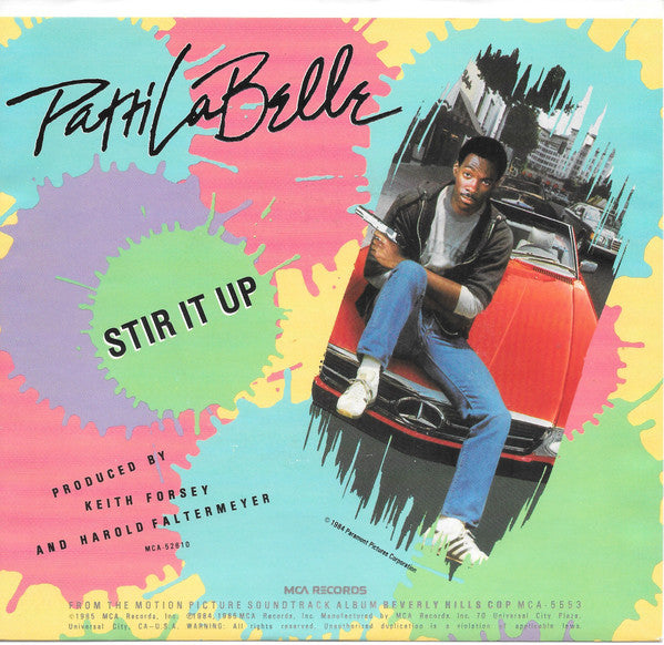 7" Single: Patti LaBelle, Harold Faltermeyer - Stir It Up / The Discovery