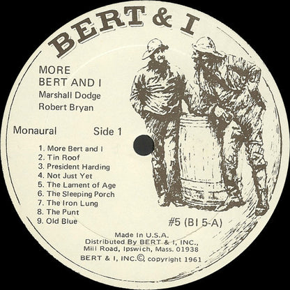 Marshall Dodge, Robert Bryan - More Bert And I ... And Other Stories From Down East