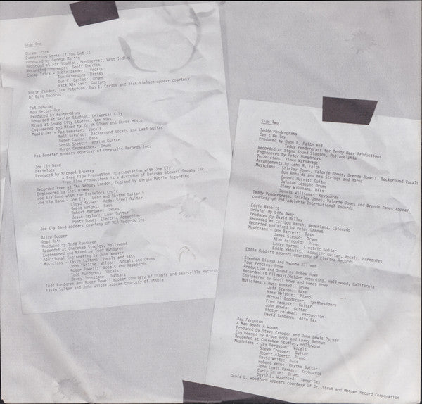 Various - Roadie (Original Motion Picture Sound Track)