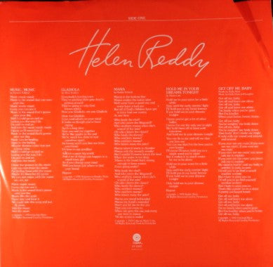 SEALED: Helen Reddy - Music, Music