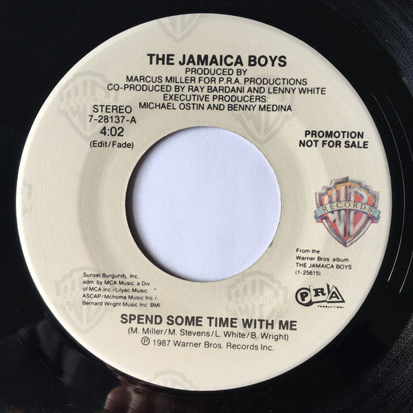 7": The Jamaica Boys - Spend Some Time With Me