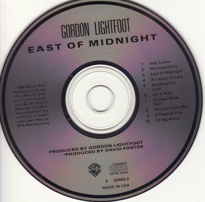 Gordon Lightfoot -  East Of Midnight