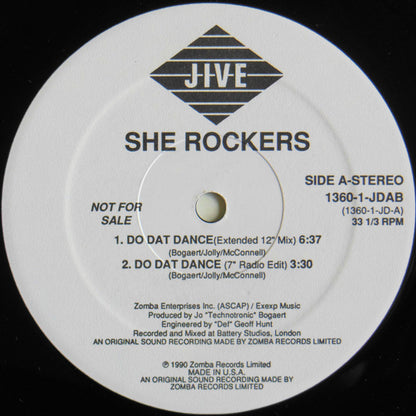 12" Single: She Rockers - Do Dat Dance