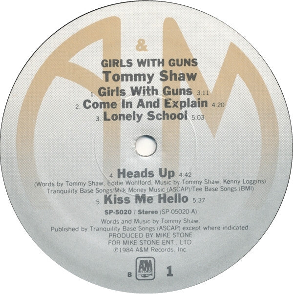 Tommy Shaw - Girls With Guns