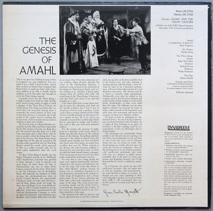 Gian Carlo Menotti - Amahl And The Night Visitors