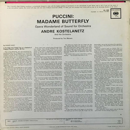 André Kostelanetz And His Orchestra - Puccini: Madame Butterfly
