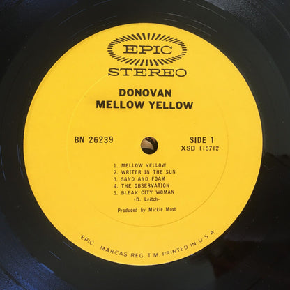 Donovan - Mellow Yellow