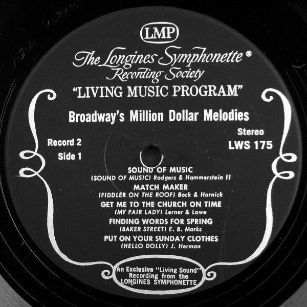 The Longines Symphonette The Singing Choraliers Broadway s