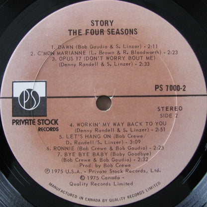 The Four Seasons - The Four Seasons Story