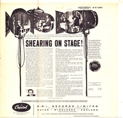 The George Shearing Quintet - Shearing On Stage!