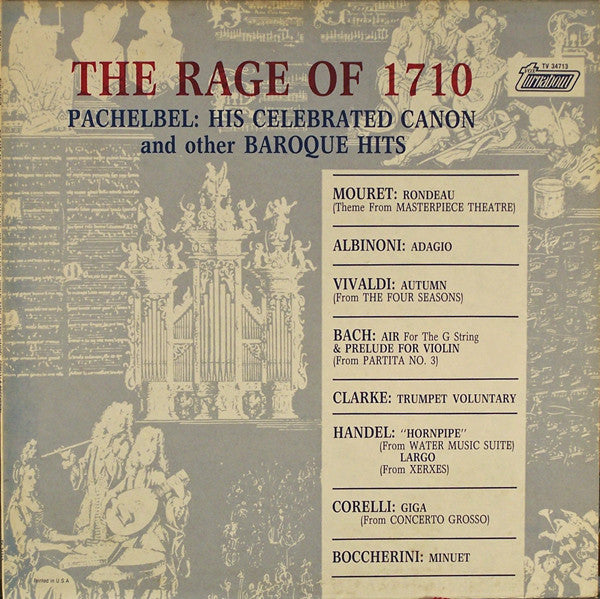 Various - The Rage Of 1710