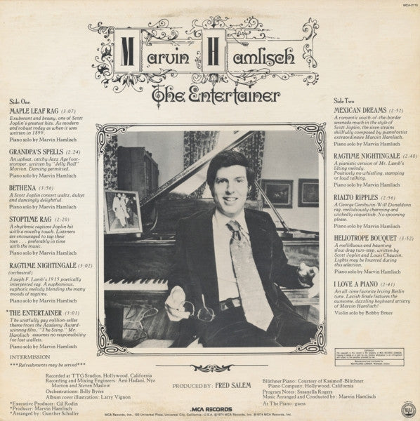 Marvin Hamlisch - The Entertainer