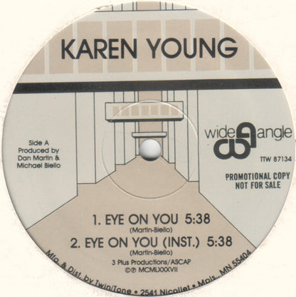 12" Single: Karen Young - Change In Me / Eye On You