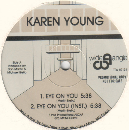 12": Karen Young - Change In Me / Eye On You