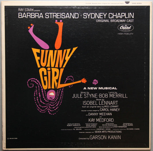 Jule Styne, Bob Merrill, Barbra Streisand, Sydney Chaplin - Funny Girl (Original Broadway Cast)