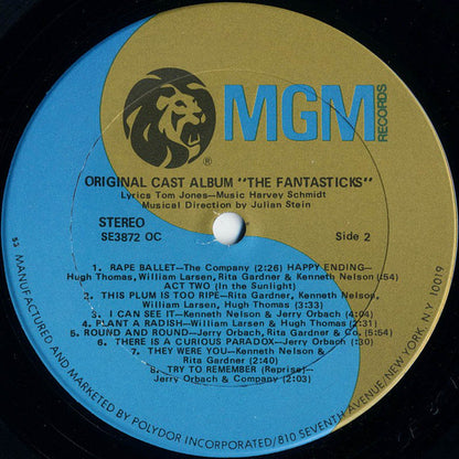 Various - The Fantasticks (Original Cast Album)