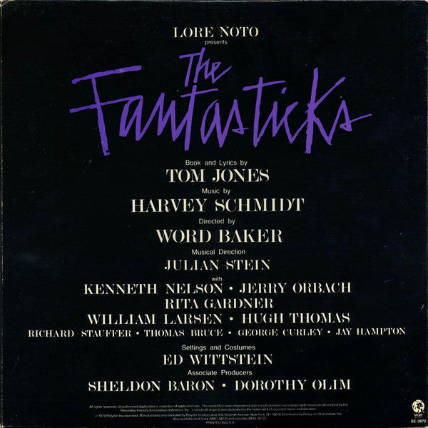Various - The Fantasticks (Original Cast Album)