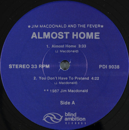 Jim Macdonald And The Fever - Almost Home