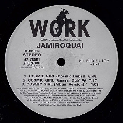 12" Single: Jamiroquai - Cosmic Girl