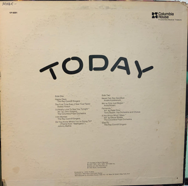 SEALED: Various - TODAY