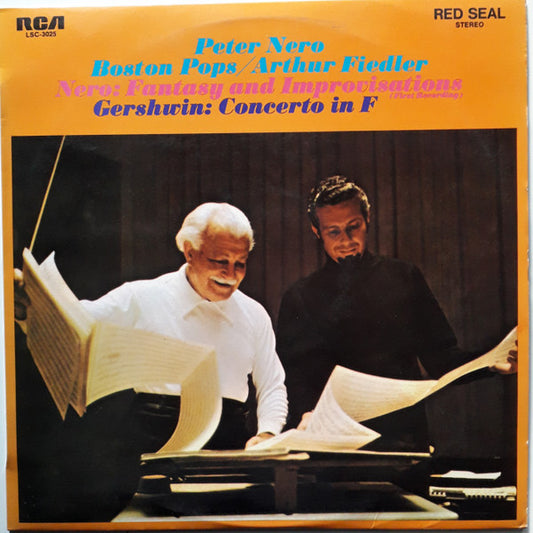 Peter Nero, The Boston Pops Orchestra, Arthur Fiedler, Peter Nero, George Gershwin - Fantasy And Improvisations (First Recording) / Concerto In F
