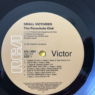 The Parachute Club - Small Victories