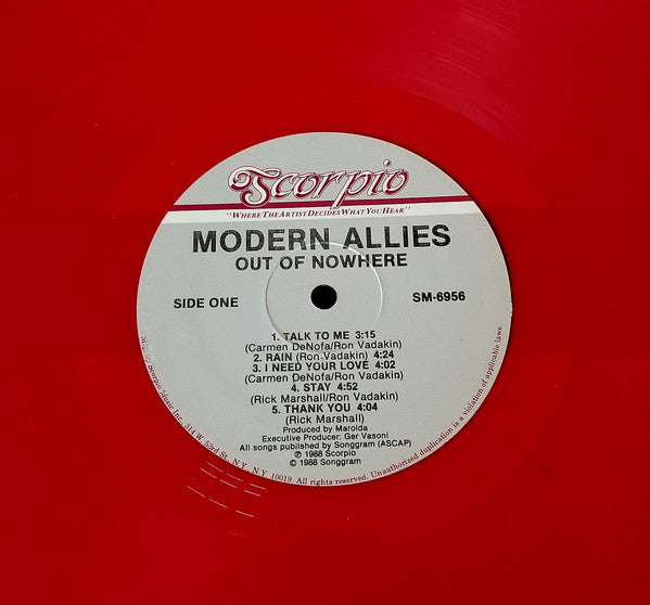 Modern Allies - Out Of Nowhere