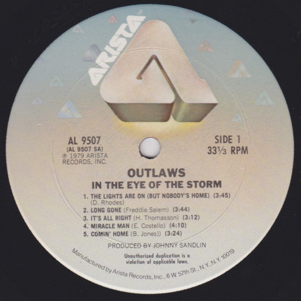 Outlaws - In The Eye Of The Storm