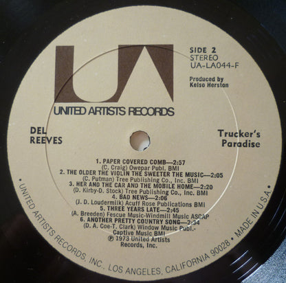 Del Reeves - Trucker's Paradise
