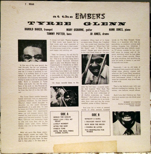 Tyree Glenn - At The Embers