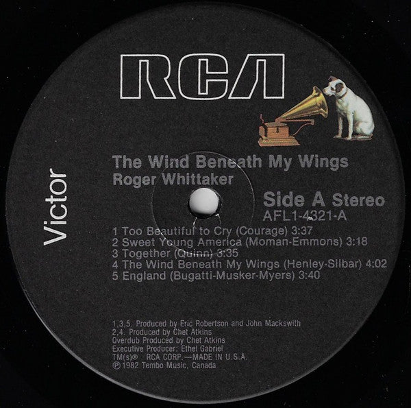 Roger Whittaker - The Wind Beneath My Wings