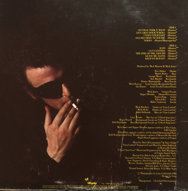 Ian Hunter - Short Back N' Sides