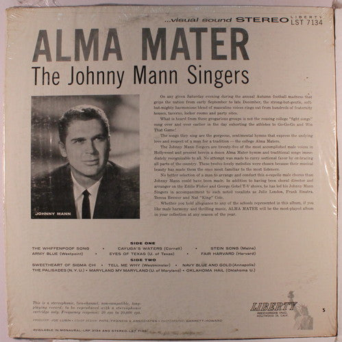 SEALED: The Johnny Mann Singers - Alma Mater