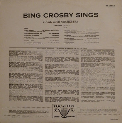 Bing Crosby - Bing Crosby Sings