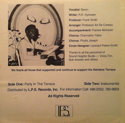 12" Single: Baron - Party In The Terrace