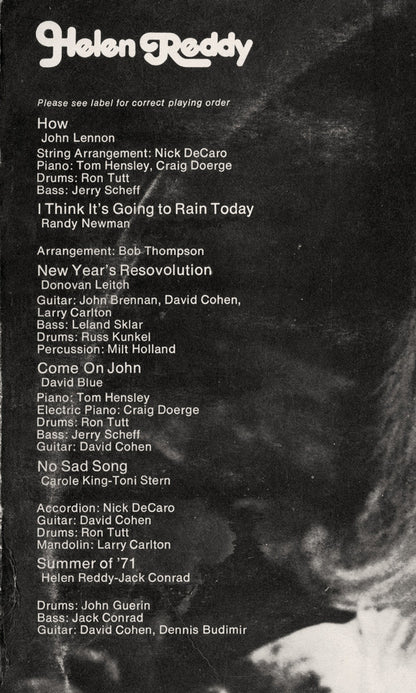 Helen Reddy - Helen Reddy