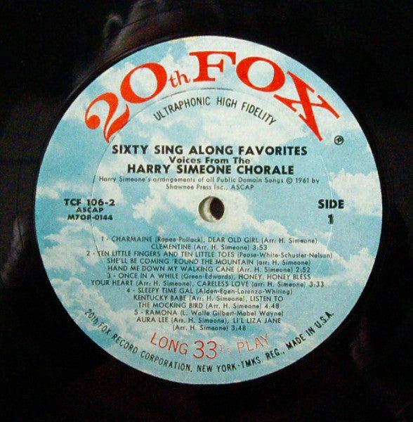 The Harry Simeone Chorale - Sixty Sing Along Favorites