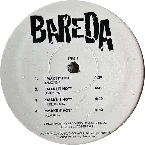 12": Bareda - Make It Hot