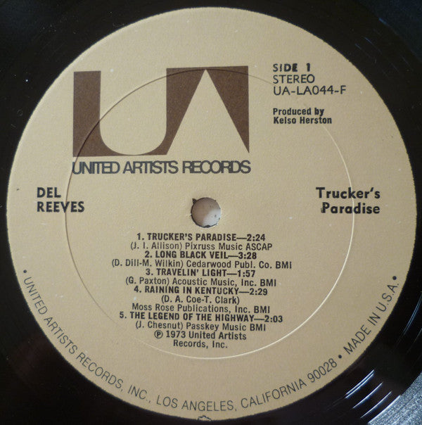 Del Reeves - Trucker's Paradise
