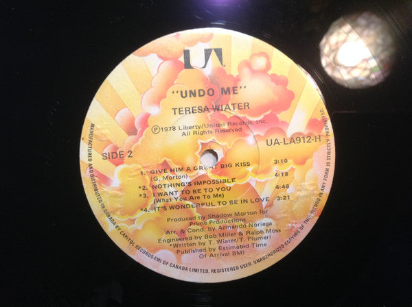 Teresa Wiater - Undo Me