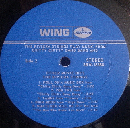 The Riviera Strings - Play Music From Chitty Chitty Bang Bang And Other Movie Hits