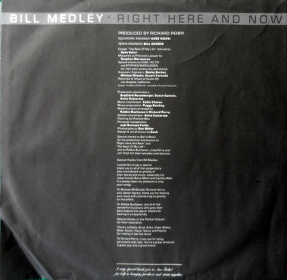 Bill Medley - Right Here And Now