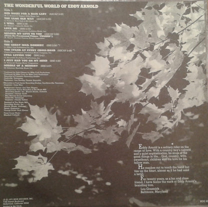 Eddy Arnold - The Wonderful World Of Eddy Arnold